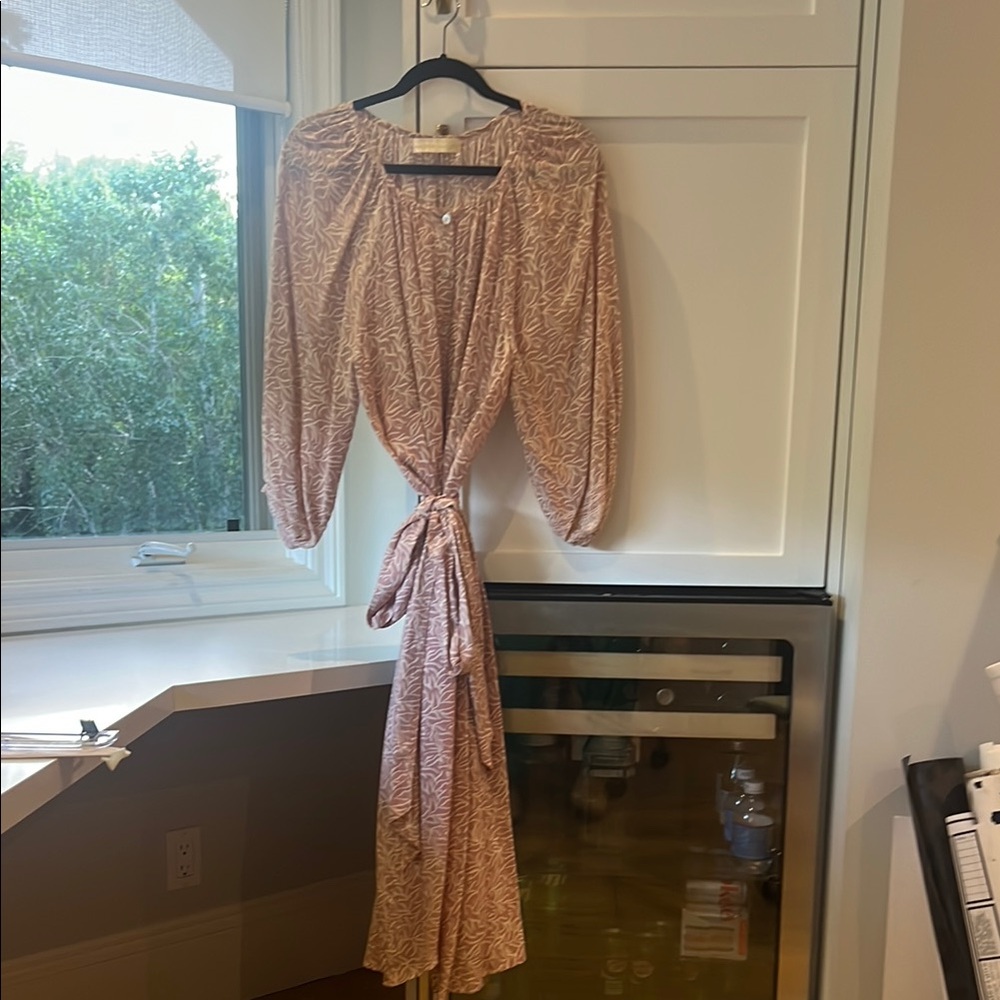 Natalie Martin maxi print dress